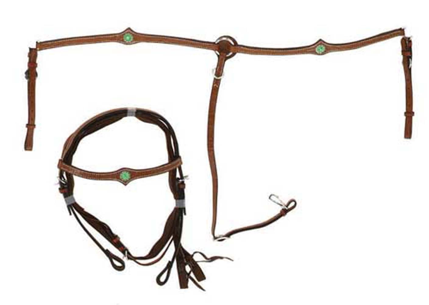 270 MATCHING HEADSTALL AND BREAST COLLAR