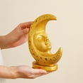 thumbnail image 5 of Resin Moons Statue Figurines Decorative Objects Moons Goddesses Sculptures Ornament Collectible Figurines Gift Women Men, 5 of 9