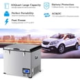 thumbnail image 2 of Costway Portable 63-Quart Electric Car Cooler Refrigerator / Freezer Compressor Camping, 2 of 10