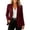Wine, variant on vdgthytj Blazer for Women Long Sleeve Lapel Collar Open Front Button Business Casual Formal Work Jackets(X-Large,White)