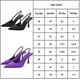 thumbnail image 2 of Sandalias de tacón con punta en punta para mujer, correa de tobillo para fiesta, tacones de aguja con espalda descubierta, zapatos de mulas sin cordones, 2 of 2