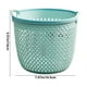 thumbnail image 3 of Cesto de ropa sucia portátil azul con asa, gran estante de ropa, cesto de ropa de baño hueco, cesto de ropa sucia, pequeño marco de ropa, 3 of 8