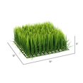 thumbnail image 2 of Vickerman 11"x11" Gazon Vert Carré Artificiel Mat (4,5" de Haut), 2 of 2
