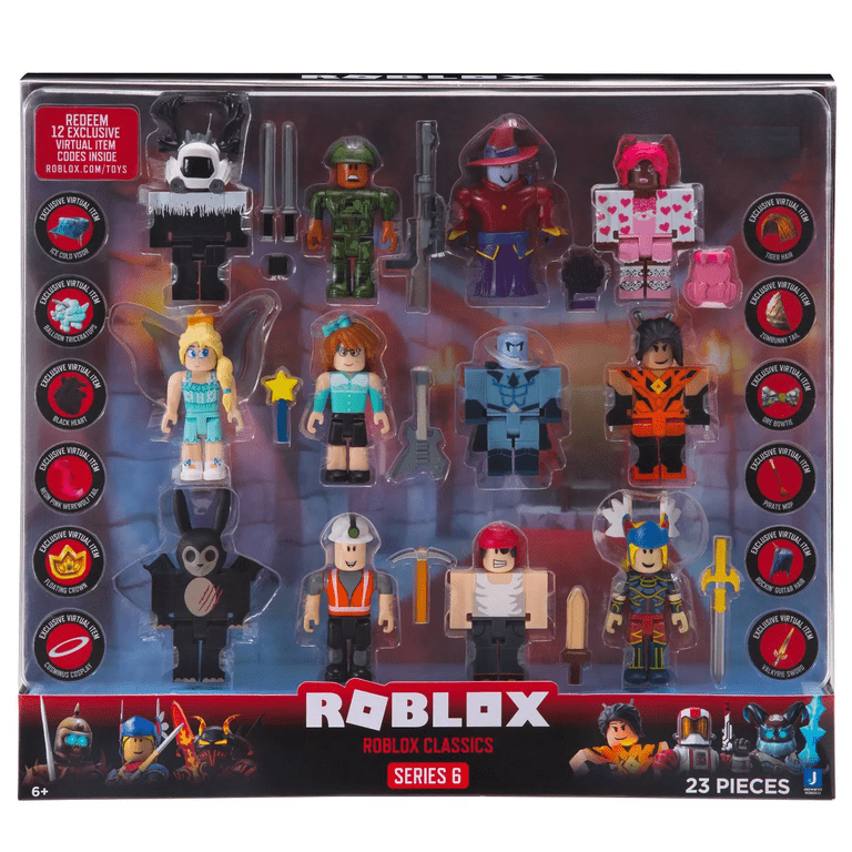 Roblox ロブロックス シリーズ12 ミステリーフィギュア 6パック Roblox Series 6 New Characters Figure 12-Pack with 12 Exclusive