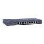 NETGEAR ProSAFE FS108P 8 Port 10/100 Desktop Switch with 4 Port PoE - switch - 8 ports