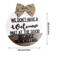 thumbnail image 3 of Fun Copywriting Door Hangers Holiday Checklist Home Decor Door Signs, 3 of 9