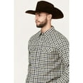 thumbnail image 2 of Moonshine Spirit Men's Durango Plaid Print Long Sleeve Snap Western Shirt - MSSU24W55-NVY, 2 of 4
