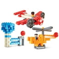 thumbnail image 2 of Hape: PolyM: City Airport - 142pc Building Blocks Toy Set w/ Figurines, Build & Play, Open Play & Inspiration Card, Toddlers & Kids Ages 2+, 2 of 10