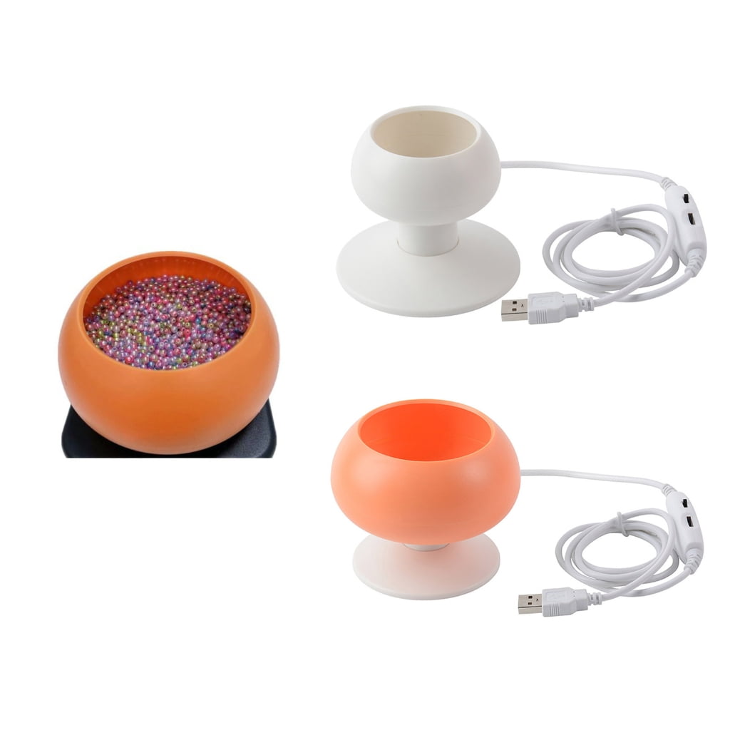 WINDLAND Adjustable Direction Beading Bowl Spinner Durable ABS High Stability Spin Bead Loader with Bowl DIY Beads Jewelry