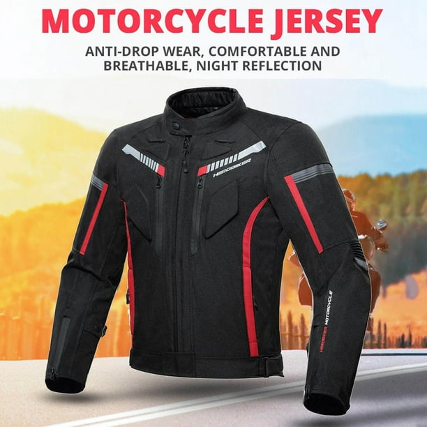 ARMORED 600D Motorcycle Jacket For Men Dualsport jackets biker Motocross Racing Biker M Walmart