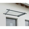 thumbnail image 6 of Palram - Canopia Nancy 1500 5' x 3' Acrylic/Galvanized Steel Awning - Gray/Clear, 6 of 8