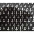 thumbnail image 4 of oneOone Viscose Chiffon Fabric Floral & Flying Swan Block Printed Craft Fabric BTY 42 Inch Wide, 4 of 4