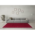 thumbnail image 3 of Ahgly Company Indoor Round Abstract Pink Contemporary Area Rugs, 6' Round, 3 of 4