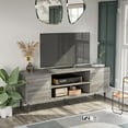 thumbnail image 5 of Homall 58'' Modern TV Stand for TVs up to 65'', Wood Entertainment Center with Storage Drawers & Cable Management for Living Room, Gray, 5 of 8