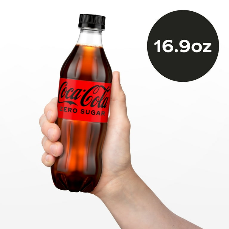 Coke Zero Sugar-Free Soda with Caffeine, 6 Pack, 16.9 fl oz