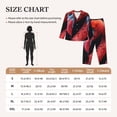 thumbnail image 4 of Sigee Closeup Red Flamingo Portrait for Women’s Pajama Sets Long-Sleeved Pjs Sets for Women 2 piece Sleepwear-X-Large, 4 of 7