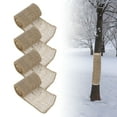 thumbnail image 1 of 4 Rollos de Envolturas de Yute Natural para Árboles de Invierno 16.4Ftx4.7In Protector de Tronco de Planta, 1 of 1