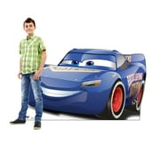 advanced graphics fabulous lightning mcqueen life size cardboard cutout standup - disney pixar's cars 3 (2017 film)