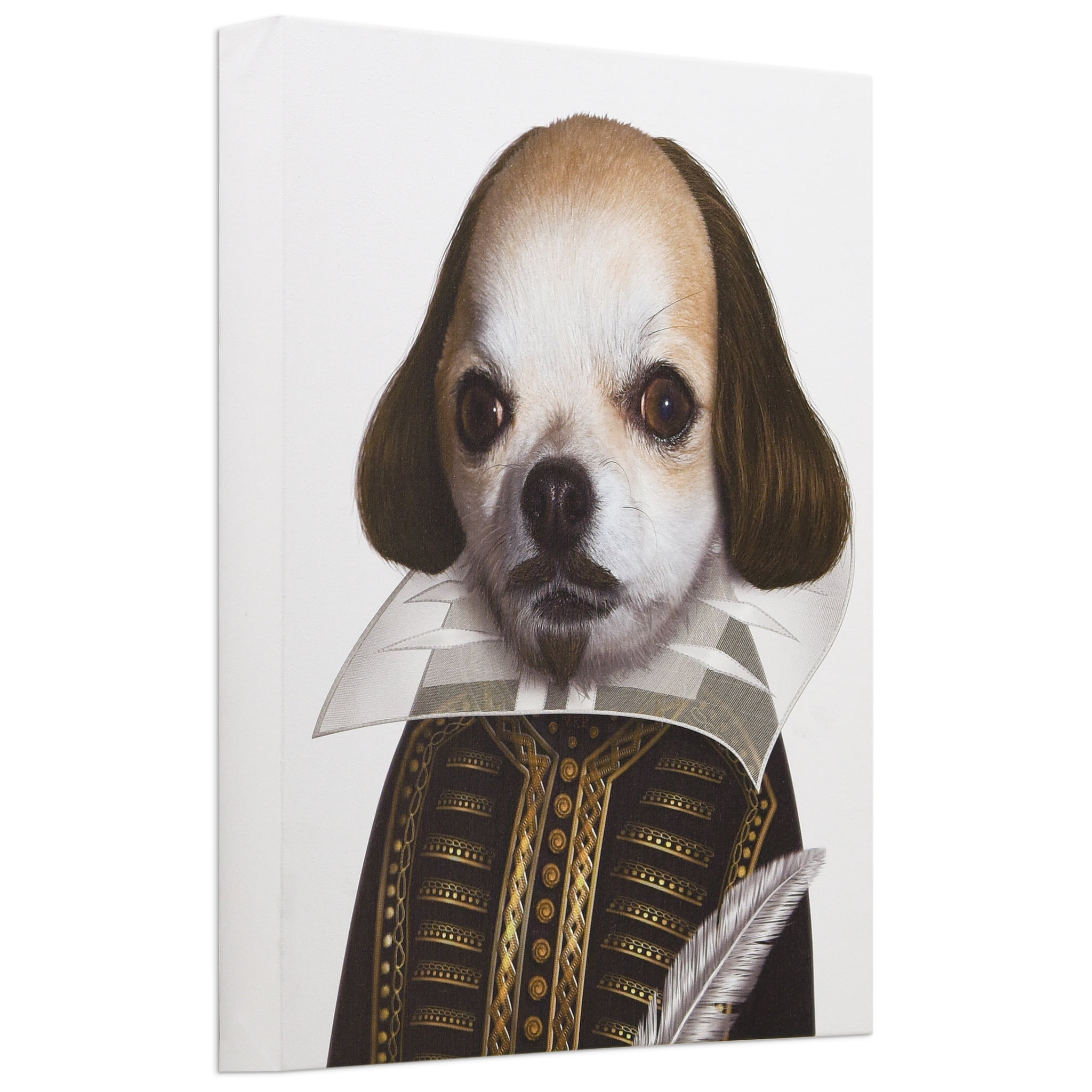 Empire Art Direct Pets Rock Shakespeare Graphic Art on Wrapped Canvas Dog Wall Art