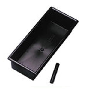 Bandeja de drenaje de plástico para barra Bar Maid 36x13x8 cm con tubo