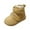 Khaki, variant on Wxirdiow Girls Boys Snow Boots Children's Snow Boots Boys' Shoes Large Cotton Shoes Thickened Boys' Shoes Baby Girls' Shoes Khaki Size,10.5-11 Years