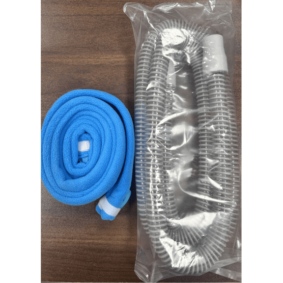 CPAP Replacement Hose Kit - 6 Feet Hose and 1 Blue Tube Cover Compatible with Most CPAP Tubes