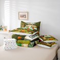 thumbnail image 6 of Catabedysis Retro Camper 7-Piece Twin Bedding,Camp Life Print Bedding Comforter Set For Boys,Multicolor,Polkadot Reversible, 6 of 7