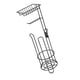 thumbnail image 1 of Soporte para papel higiénico, accesorios de baño, decoración de hierro, base estable, estante de almacenamiento multifuncional para casas rodantes, negro, 1 of 8