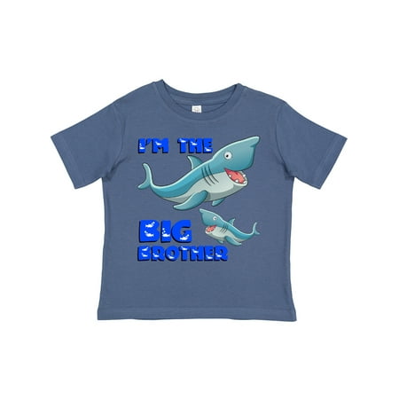 

Inktastic I m the Big Brother Shark Gift Toddler Boy Girl T-Shirt