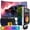 24 Inch, variant on Restored TechMagnet Zeus Pro 9 Gaming Desktop PC, Intel i7, GT 1030, 8GB ARGB RAM, 256GB SSD, RGB Keyboard Mouse, Soundbar, Headphone, USB WiFi BT, Webcam, Win 11