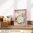 thumbnail image 2 of Shadow Box Frame 8x10 Wood Deep Display Case With Beads Door And Glass Window  Memory Gift For Pictures Medals Memorabilia Collections Pink, 2 of 9