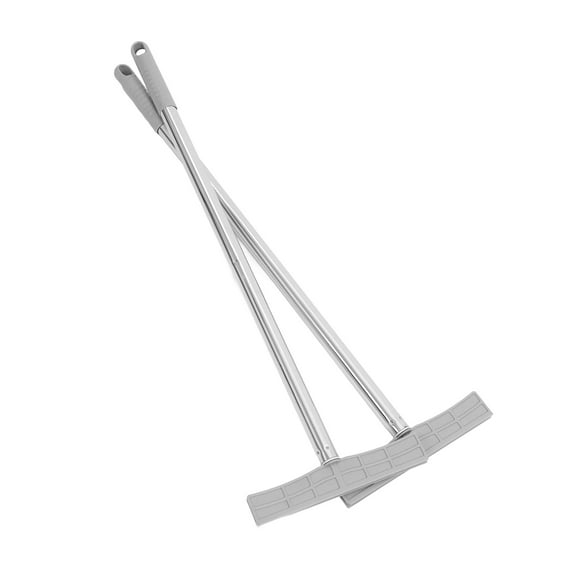 MERRYHAPY Plastic Handheld Sign Rod with Carry Handle, 2-Pack Poster Sign Holders for Advertising and Event Use