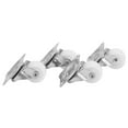 thumbnail image 3 of 4 Pcs Durable  Rotation Nylon Caster, Caster, For Furniture Wheel Cart DIY Accessory, 3 of 8