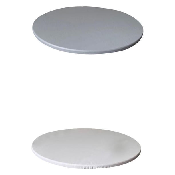 Mantel Elástico Redondo,Protector de mantel impermeable para exteriores e interiores,Mantel Ajustable Con Ribete Elástico 120cm,Cubierta de mesa de 48 pulgadas de diámetro,Cojín de la