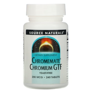 Source Naturals Source Naturals Chromemate Chromium GTF, 240 ea