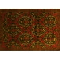 thumbnail image 1 of Ahgly Company Indoor Rectangle Persian Yellow Traditional Area Rugs, 8' x 12', 1 of 4