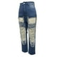thumbnail image 5 of WILLBEST Pantalones Mujer Vaqueros de Mezclilla de Alta Elasticidad para Mujer Con Adornos de Perlas y Detalles Desgastados, Diseño de Pierna Ancha, Pantalones Casuales Cómodos para Uso Diario. Grande, 5 of 5