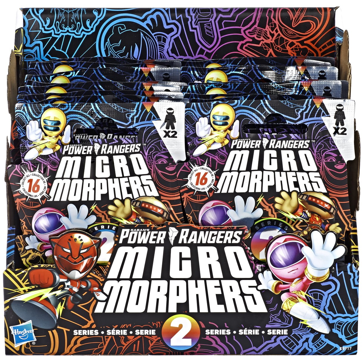 power rangers micro morphers
