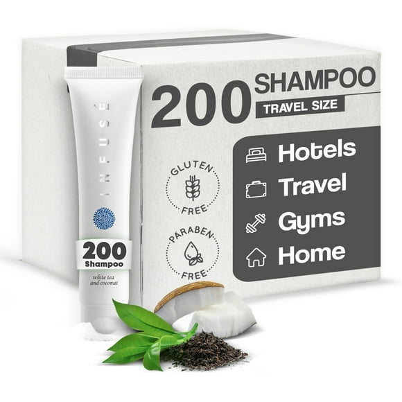 Infuse Travel-Size Hotel Shampoo.85 oz (Case of 200)