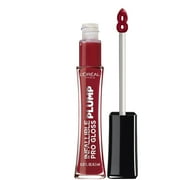 L'Oreal Paris Infallible Pro Gloss Plump Lip Gloss, Ruby Sheen, Creams, 0.21 fl oz