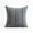 Dark Gray, variant on Soft Fabric cushion Cover, 17.72in Streamlined Perpendicular Bar Soft Pile Fabric Pillow Cover, Decorative Washable Couch Cushion Cover for Living Room Bedside Window,Cushion Insert Not Included
