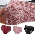 thumbnail image 3 of LANFENG Women Lace High Waist 6 Pack Stretch Control Full Coverage Panties Available in Sizes S to 4XL Trendy and Comfortable, 3 of 7