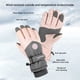 thumbnail image 2 of Guardurnaity 1 par de guantes de esquí de nieve invierno térmico antideslizante pantalla táctil motocicleta montar ciclismo deportes senderismo guantes y mitones mujer morada, 2 of 6