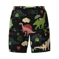 thumbnail image 5 of Rocae Cute Dinosaurs for Men's Swim Trunks Quick Dry With Two Side Pockets and One Lined Patch PocketX-Large, 5 of 9