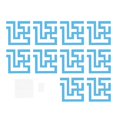 thumbnail image 2 of Pegatina decorativa BuyWeek para la cintura arte de pared PVC, 2 of 12