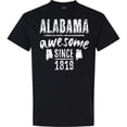 thumbnail image 3 of Inktastic Alabama Awesome Since 1819 T-Shirt, 3 of 5