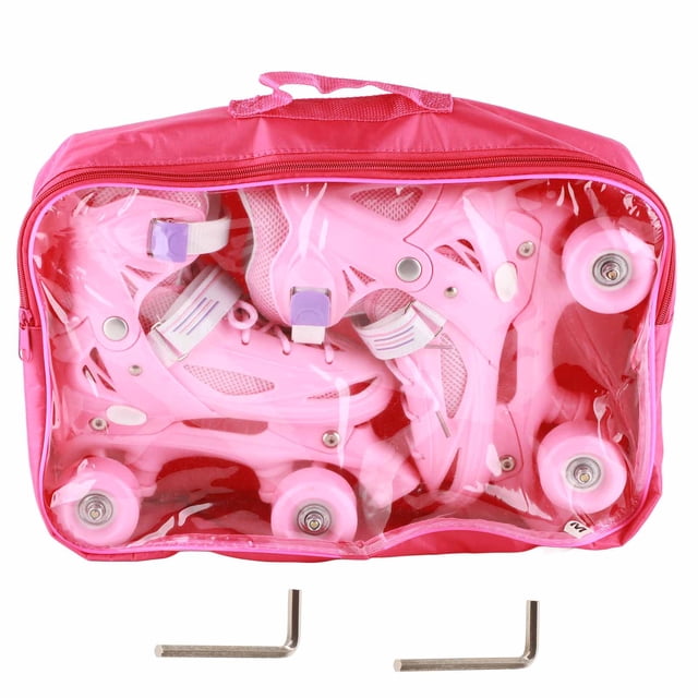 Patins à Roulettes Ajustables,Patins à Roulettes pour Enfants Réglables Patins à Roulettes Lumineux Patins à Roulettes pour Tout-Petits Créés avec Maîtrise