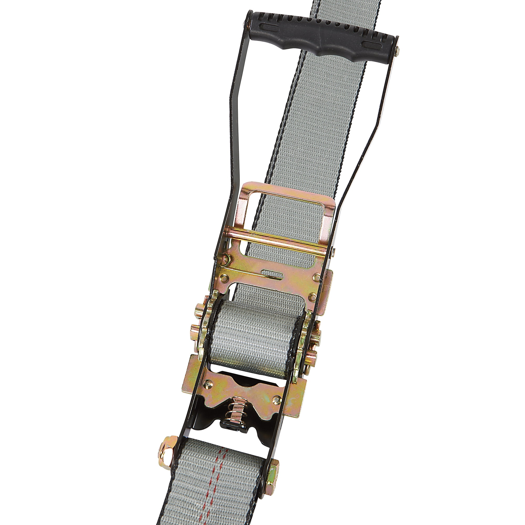 Ultra-Tow XTP 2in. x 27ft. Ratchet Strap with J-Hooks,10,000-Lb. Breaking Strength, 3300-Lb. Working Load, Gray