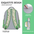 thumbnail image 3 of Retro Daisy Floral School Backpack - Waterproof Stylish Backpack for Teens, 3 of 6