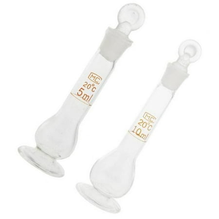 

2 Volumetric Flasks with Bottom And Ground-glass Stopper Ml